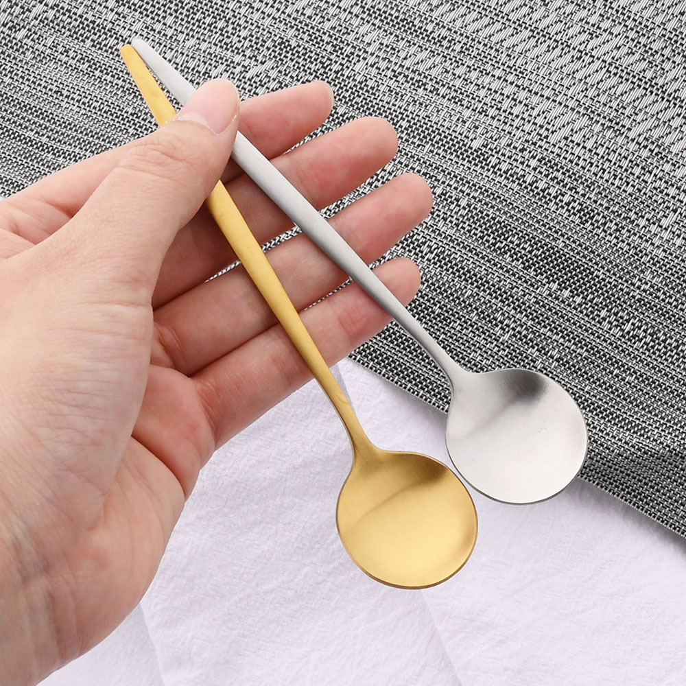 6Pcs Tea Coffee Stir Mini Spoo - Kitchen Gadgets Gold ulasan dan harga
