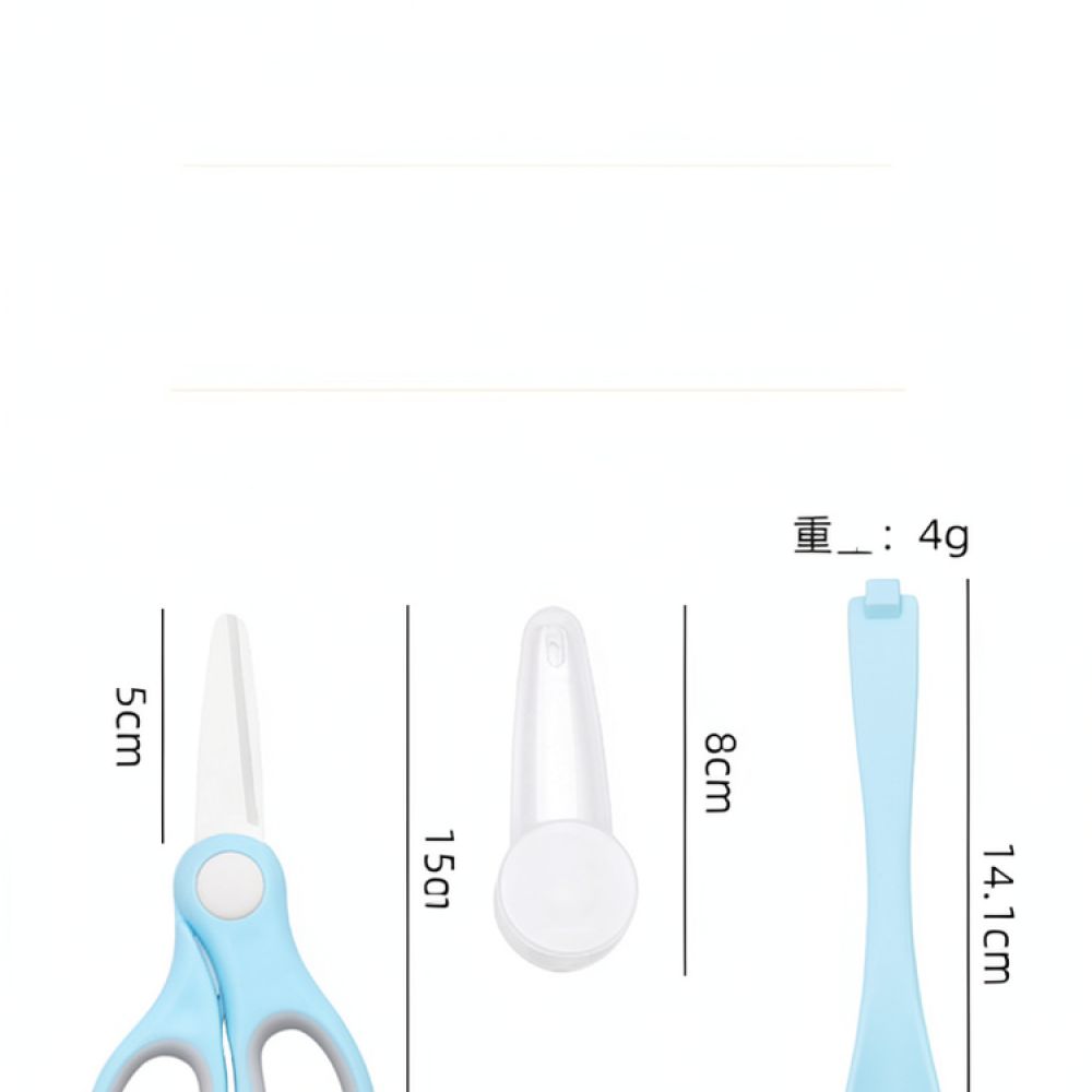 Infant Food Scissors Ceramic B - Kitchen Helper Gadgets ulasan dan harga