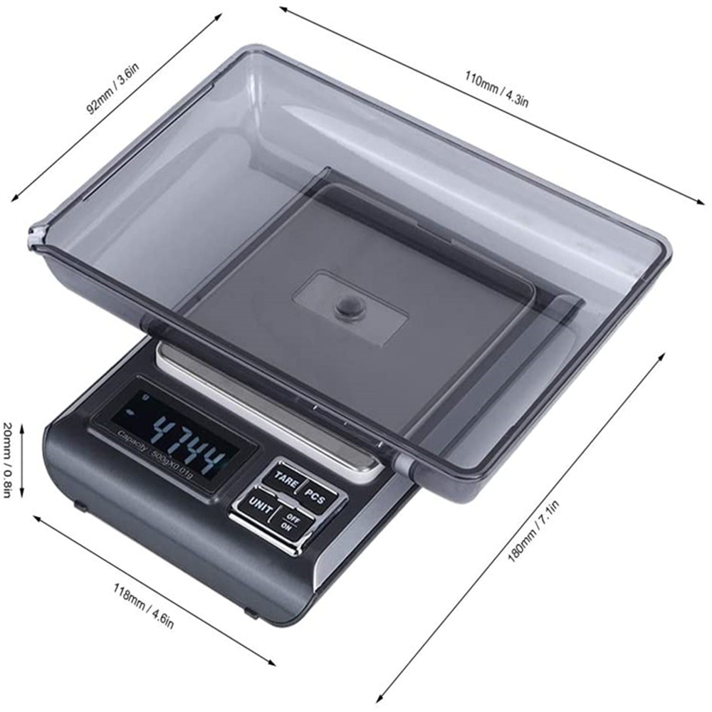 500g/0.01g Electronic Jewelry  - Kitchen Gadgets Gold ulasan dan harga