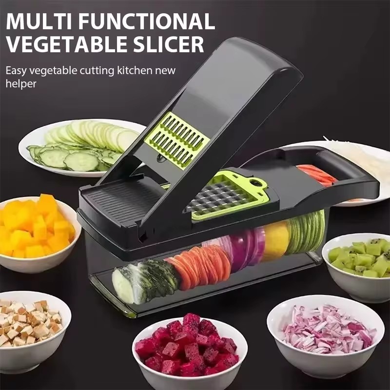 16-in-1 Vegetable Slicing and  - Egg Separator Tool ulasan dan harga